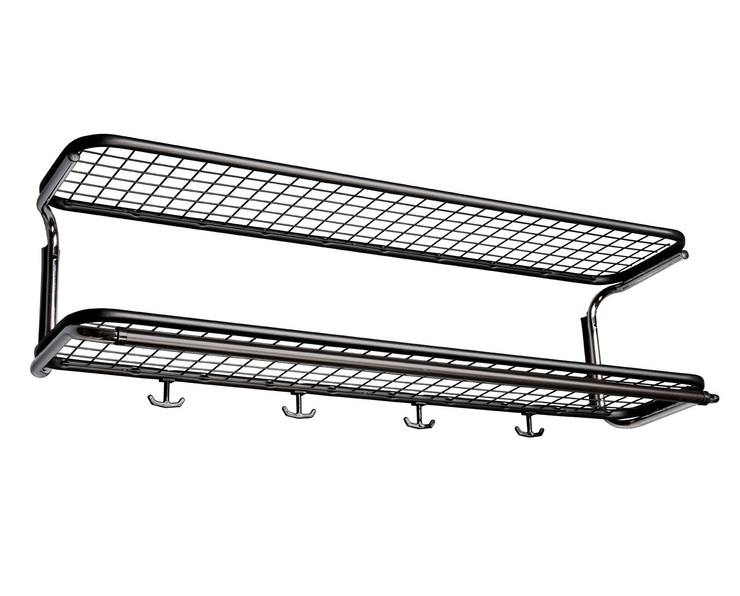 lassic Hatthylla Dubbel Svart / Krom 100 centimeter