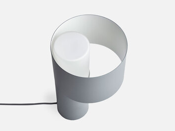 Tangent Bordslampa Cool Grey ovanifrån