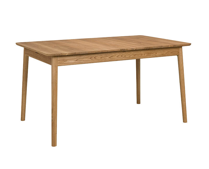 ZigZag Matbord 140 Oljad Ek med butterfly iläggsskiva