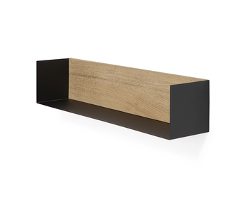 U-Hylla-70x15-Ek-Svart