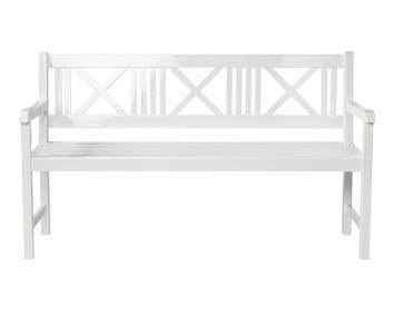 Rosenborg-Garden-Bench-White