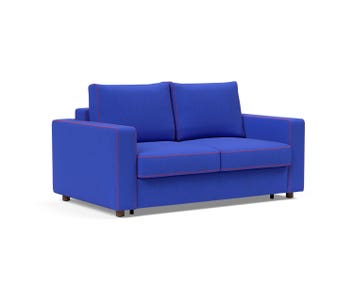 Neah X Bäddsoffa 140 i tyget 512 Elegance Ultramarine