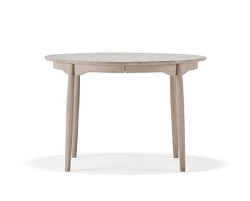 Carl matbord i vitoljad ek, 115 cm | StolAB