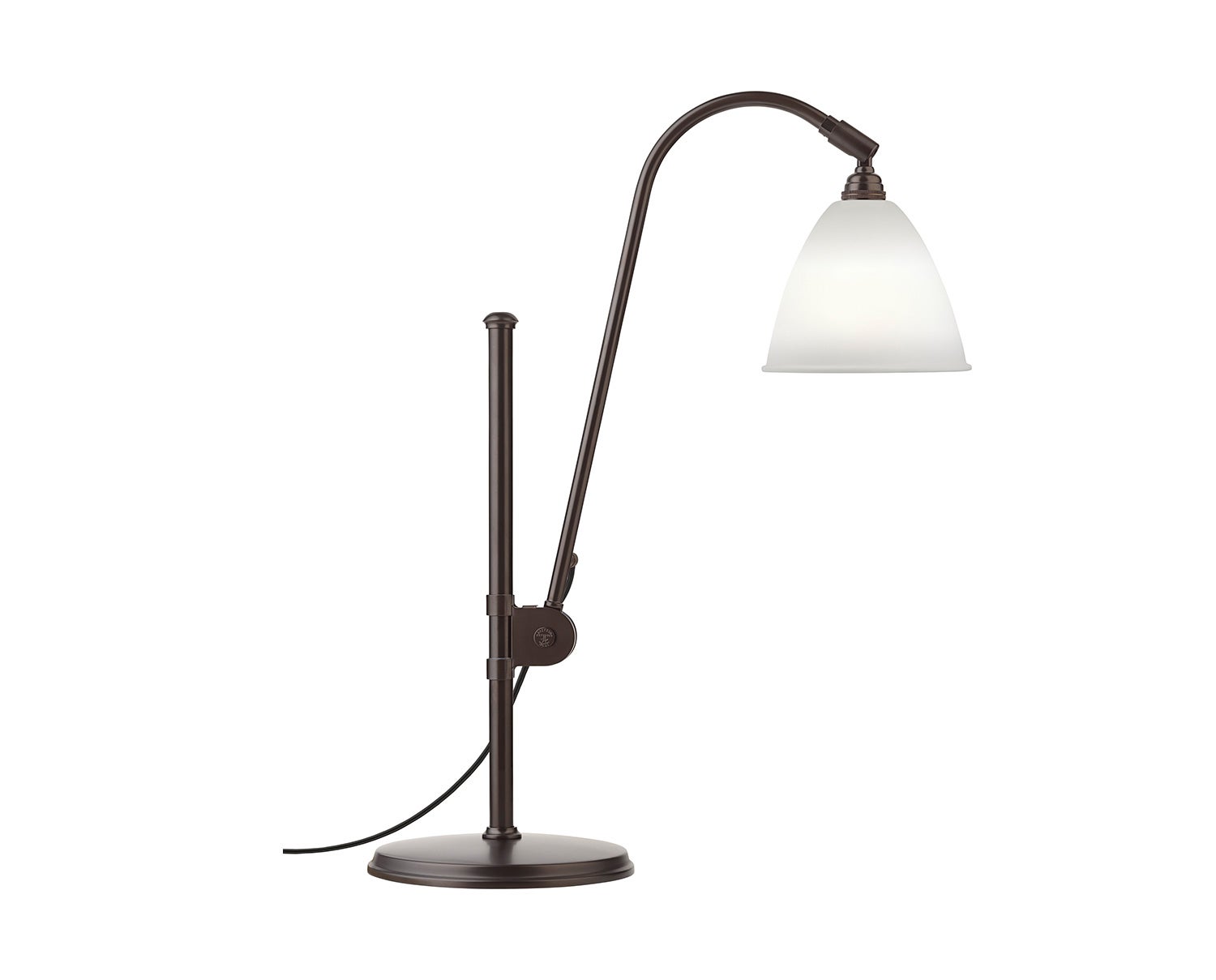 Bestlite BL1 Bordslampa Svart Mässing, Bone China