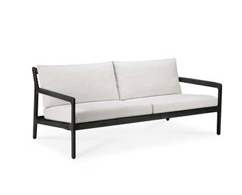 Jack utomhussoffa till din uteplats! Tillverkad i svartbetsadteak från Ethnicraft.