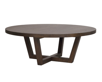 Boxford Soffbord Ø110 centimeter Brun Ek