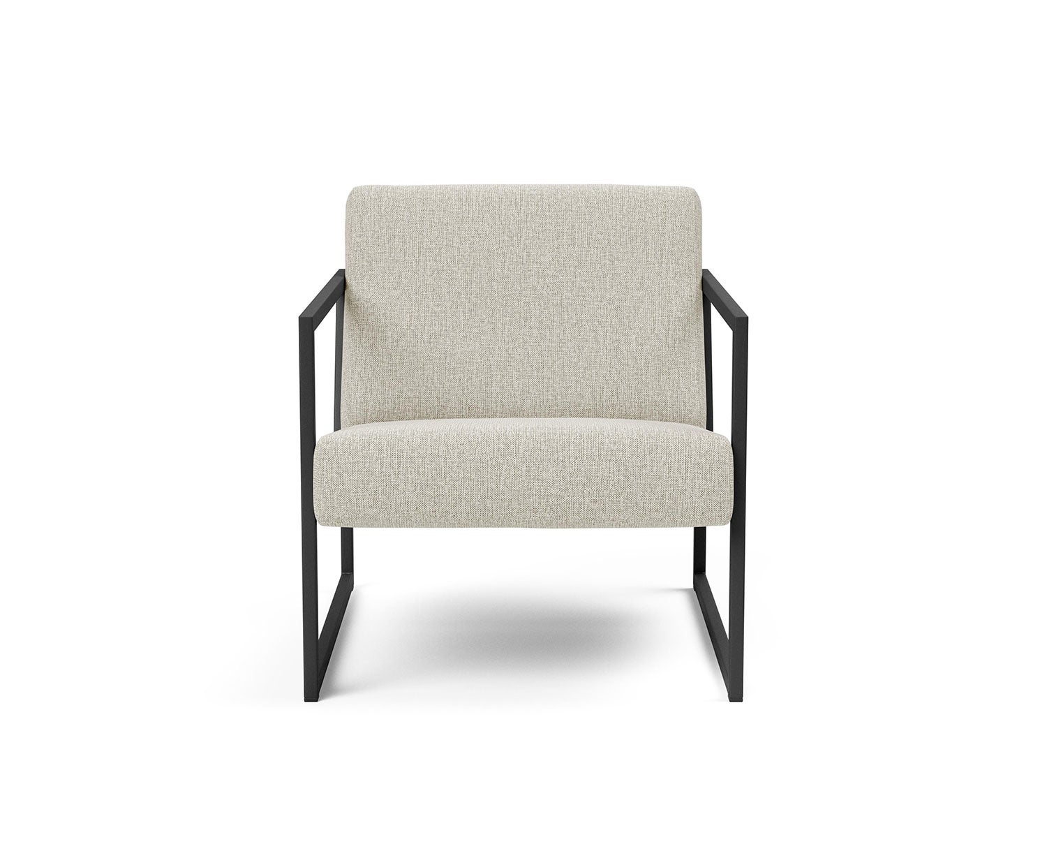 Vikko Fåtölj med armstöd i tyget 527 Mixed Dance Natural