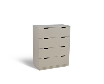 AOKO Byrå 4 lådor Beige