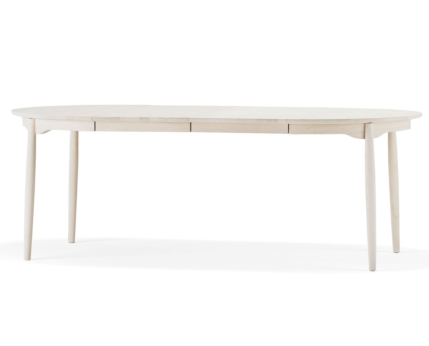 Carl bord i vitoljad björk, 115+2 ilägg | StolAB