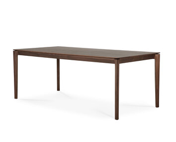 Bok-Matbord-200-Brunlackad-Teak-200x95