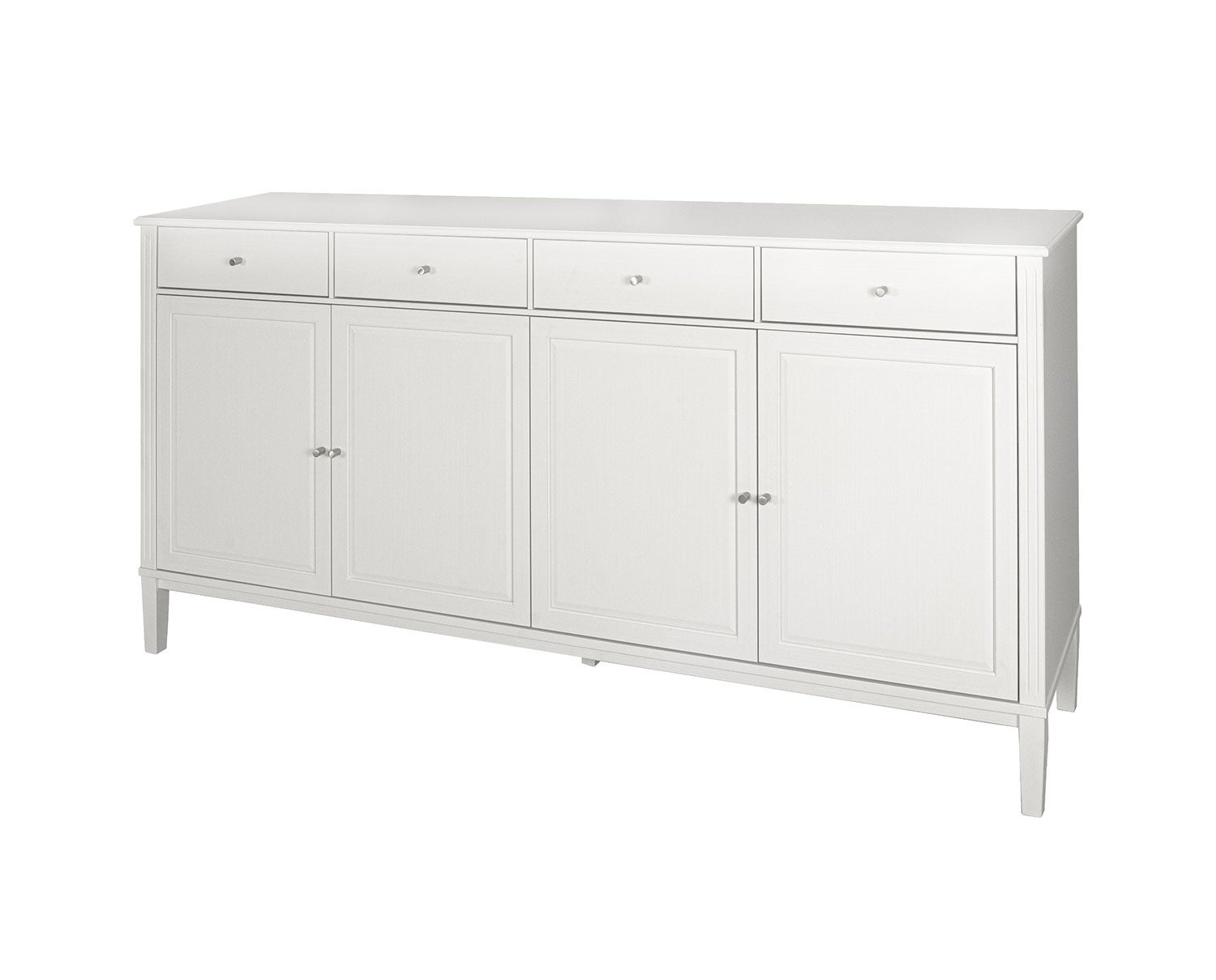 Stockholm 2.0 Skänk 4-Dörrar Whitewash