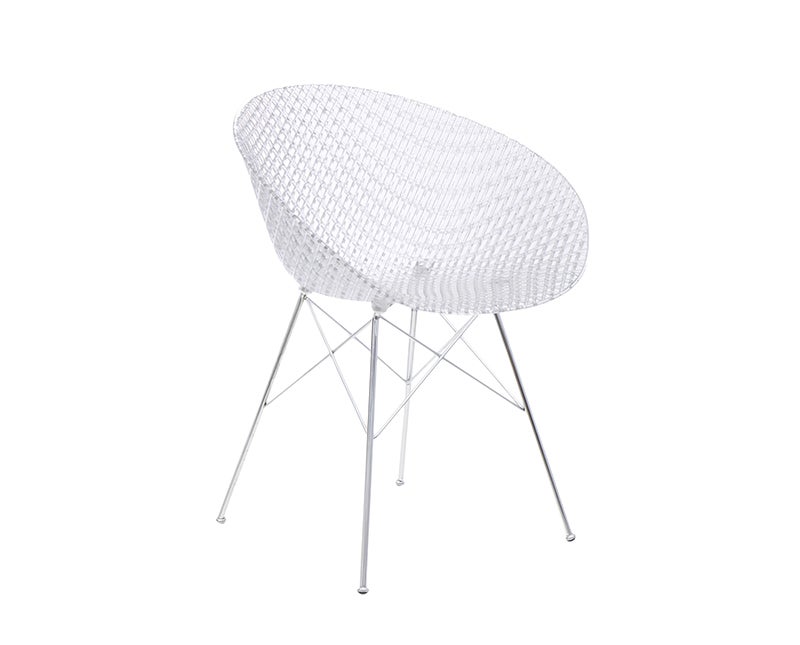 Smatrik Stol Crystal Krom