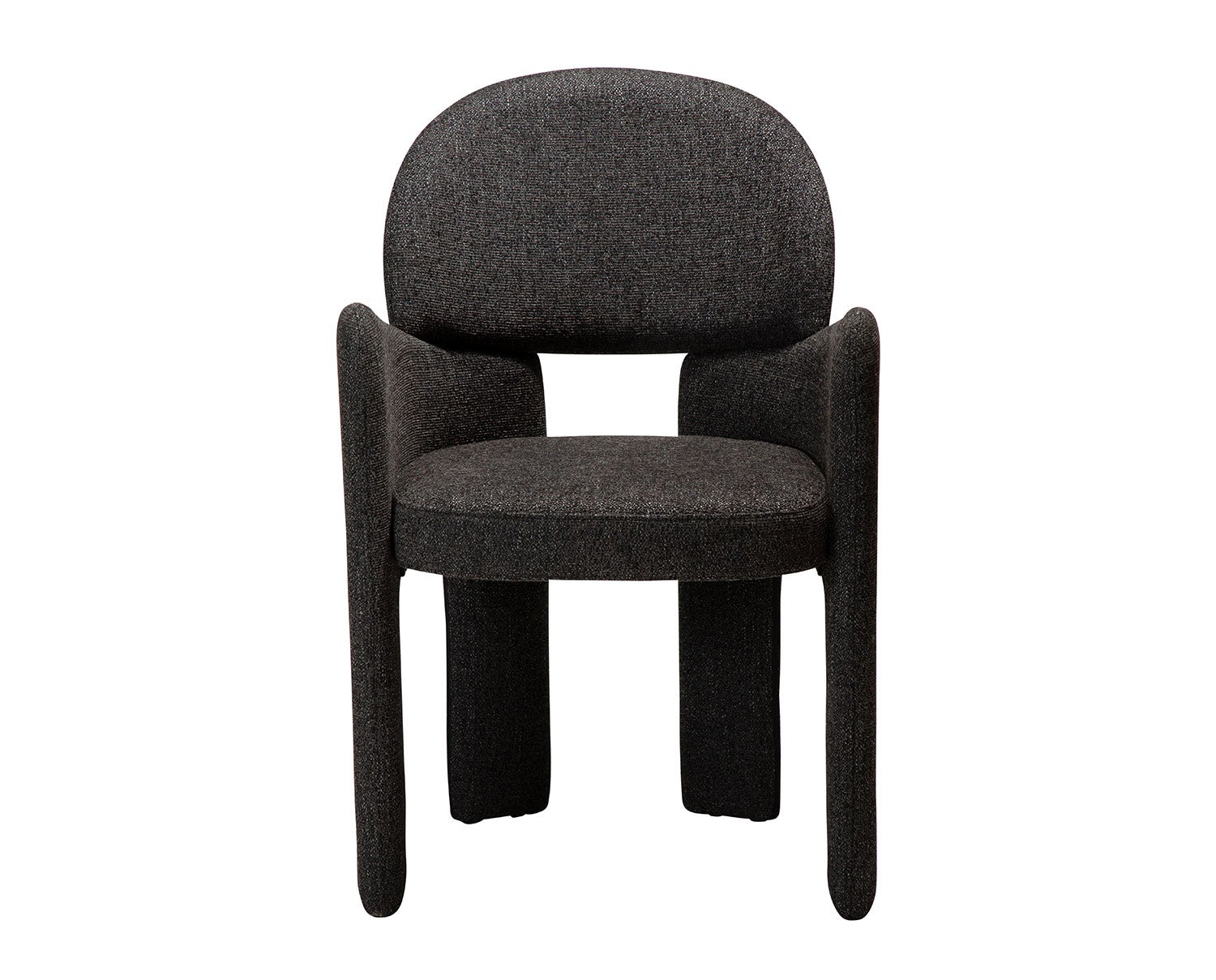 Dan-Form-Aloe-Arm-Chair-Raven-Black-Boucle-1