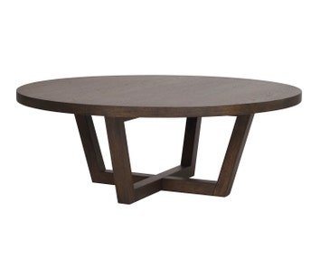 Boxford Soffbord Ø110 centimeter Brun Ek