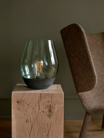 New_Works_Terra_2020_Bowl_Table_Lamp_Verdigrised_Copper_w