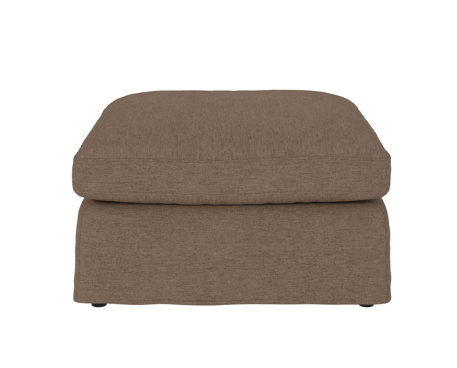 Peyton Fotpall i tyget Ursula 299 Brun