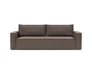 Newilla Bäddsoffa klädd i 530 Bouclé Taupe