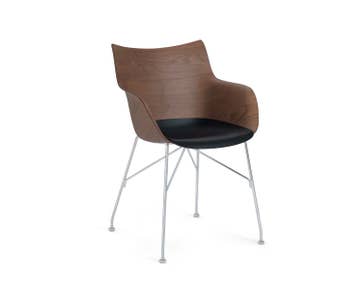 Q-wood-dark-ash-chrome-Kartell