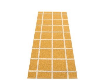 Ada Gångmatta Ochre / Beige Metallic 70x225