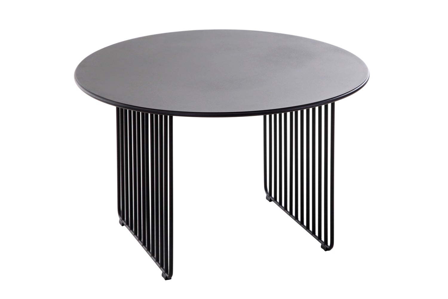 BARR Cirkelbord med Pall Svart