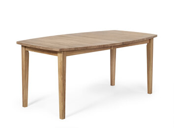 Allegro Matbord inklusive två ilägg i fanérad oljad ek