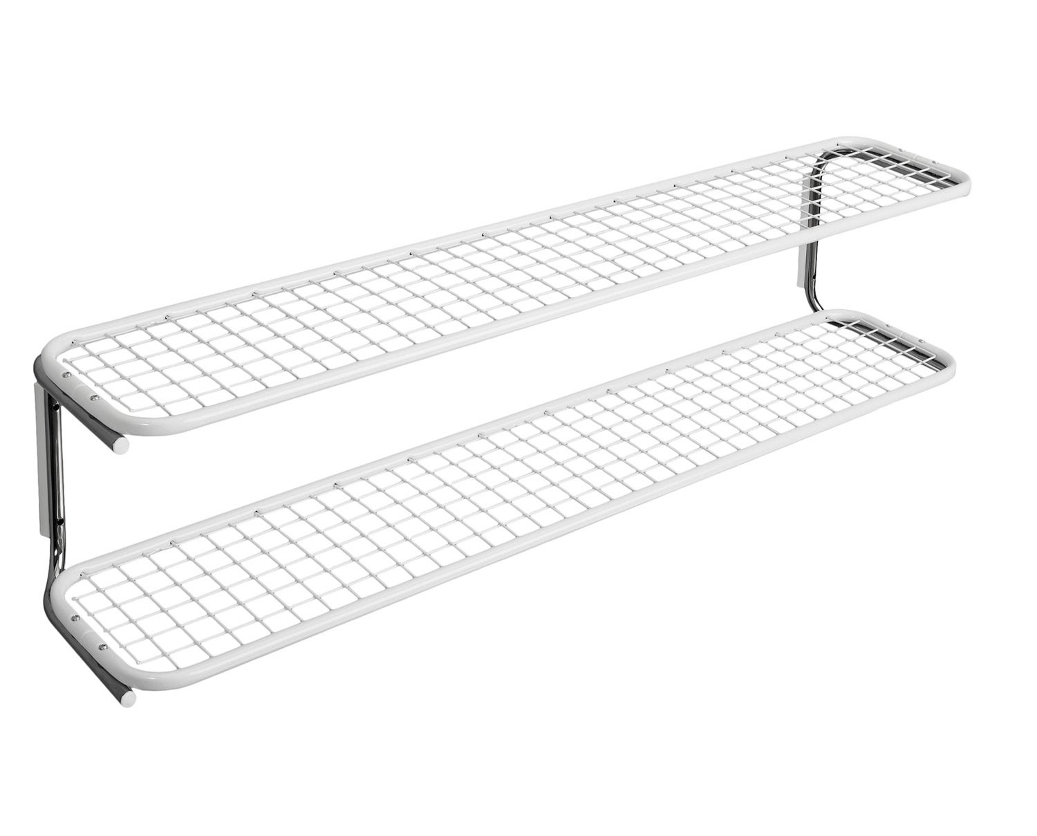 Essem-Classic-Skohylla-Dubbel-Vit-Krom-110CM