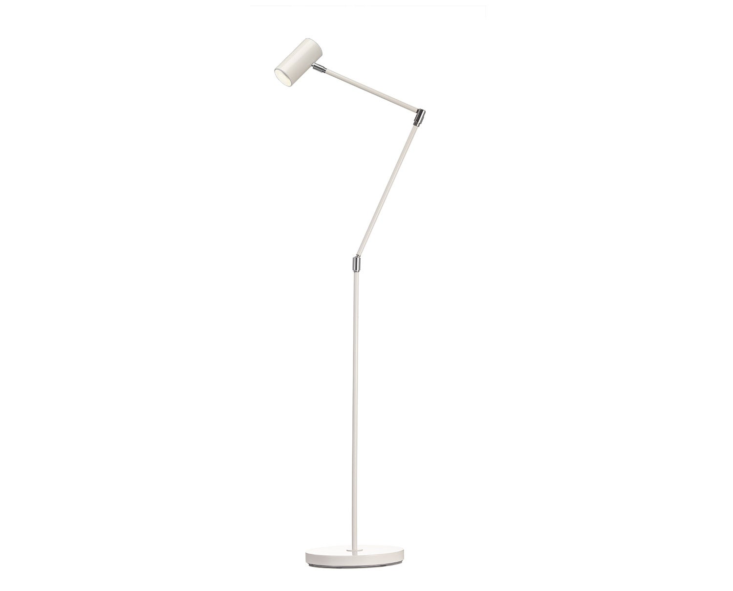 Minipoint Golvlampa Ställbar | Vit från Örsjö Belysning