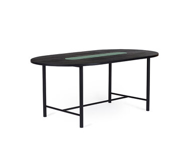 Be My Guest Matbord 180 Svart / Grön