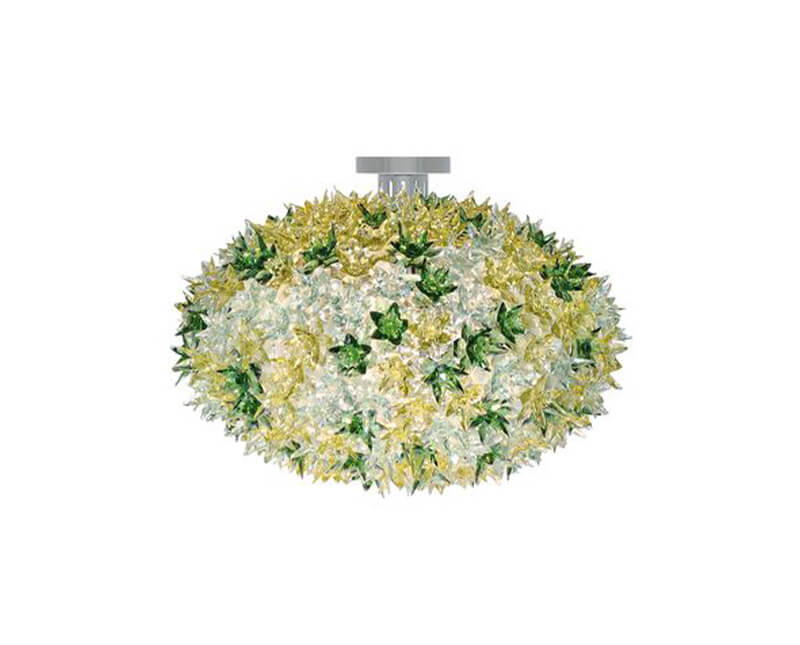Bloom Plafond från Kartell i färgen Mintgrön