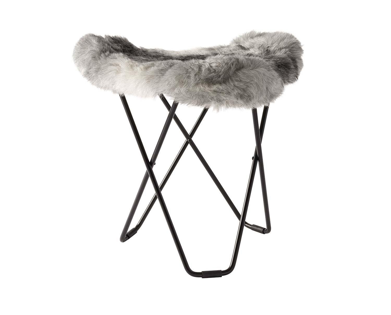 Flying Goose Pall Iceland Shorn Grey Black