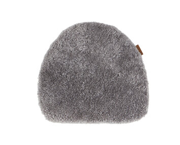 Judith stolsdyna vadderad 34x36 cm i färg granit från Shepherd