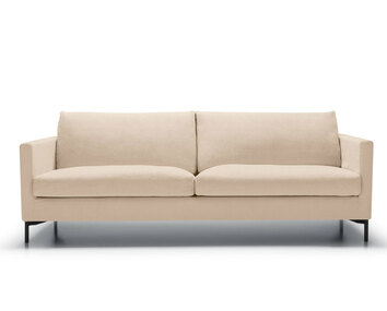 Impulse 3-sits soffa, tyg Caleido 1419 Natur