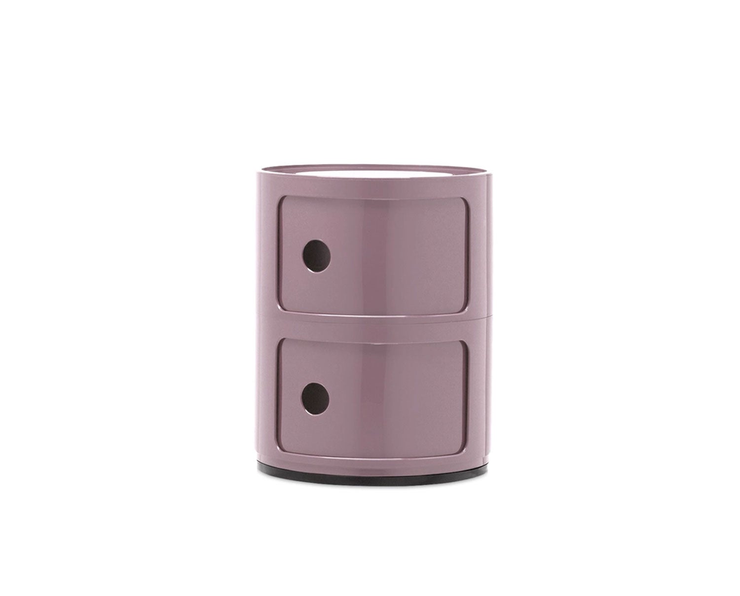 Componibili med två lådor i färgen Mauve