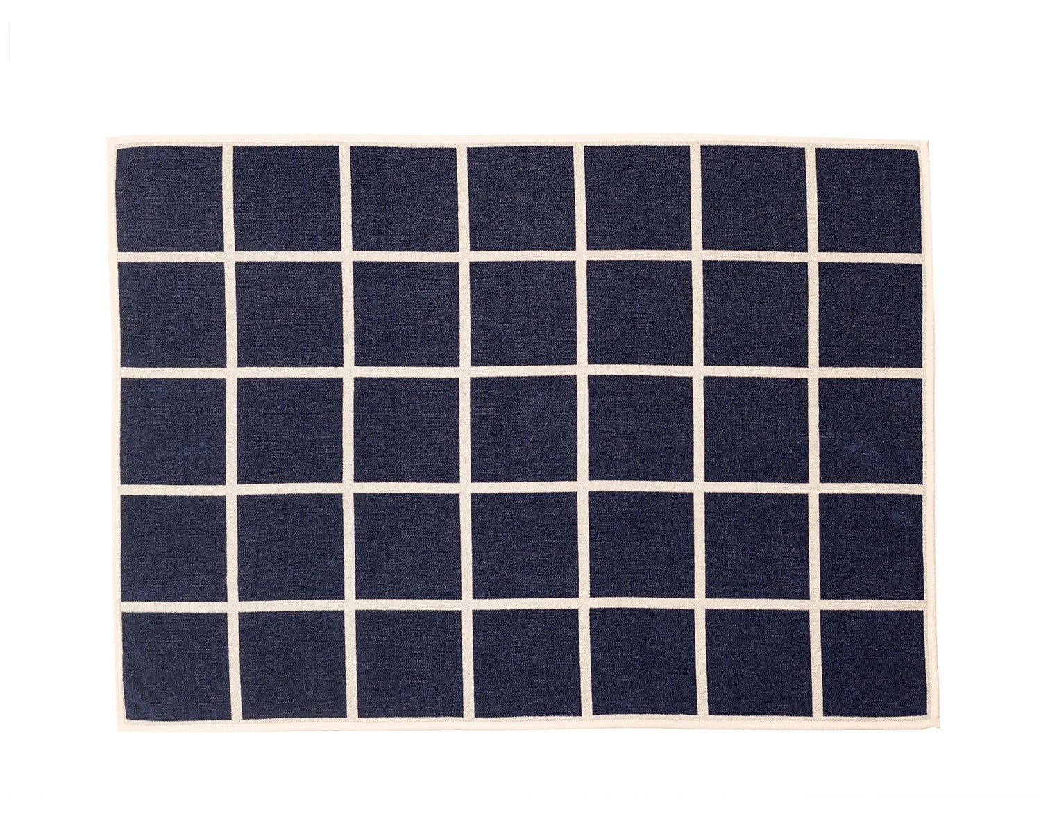 Criss Pläd i färgen Dark Blue