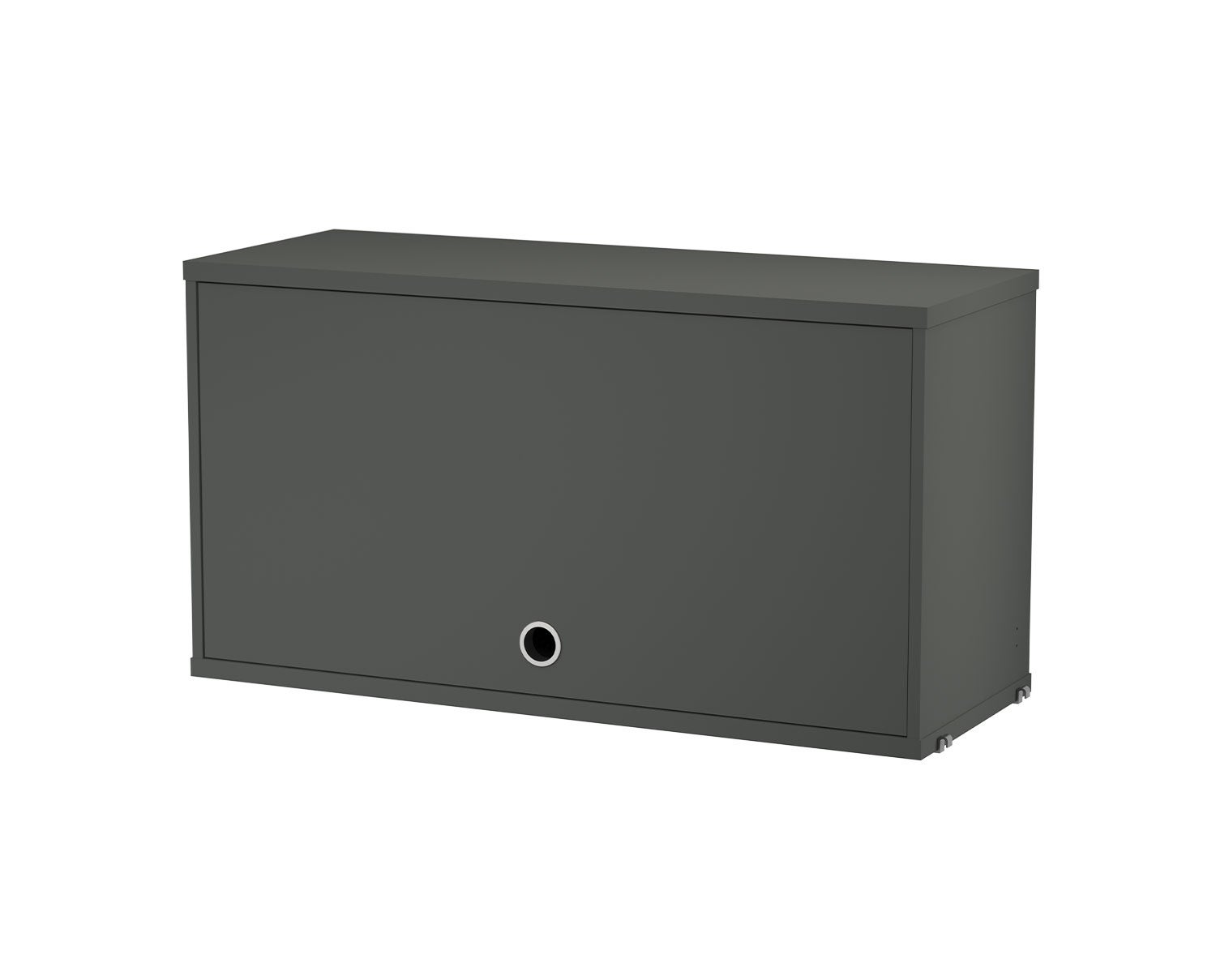 String Överskåp 78x30 Mörkgrå