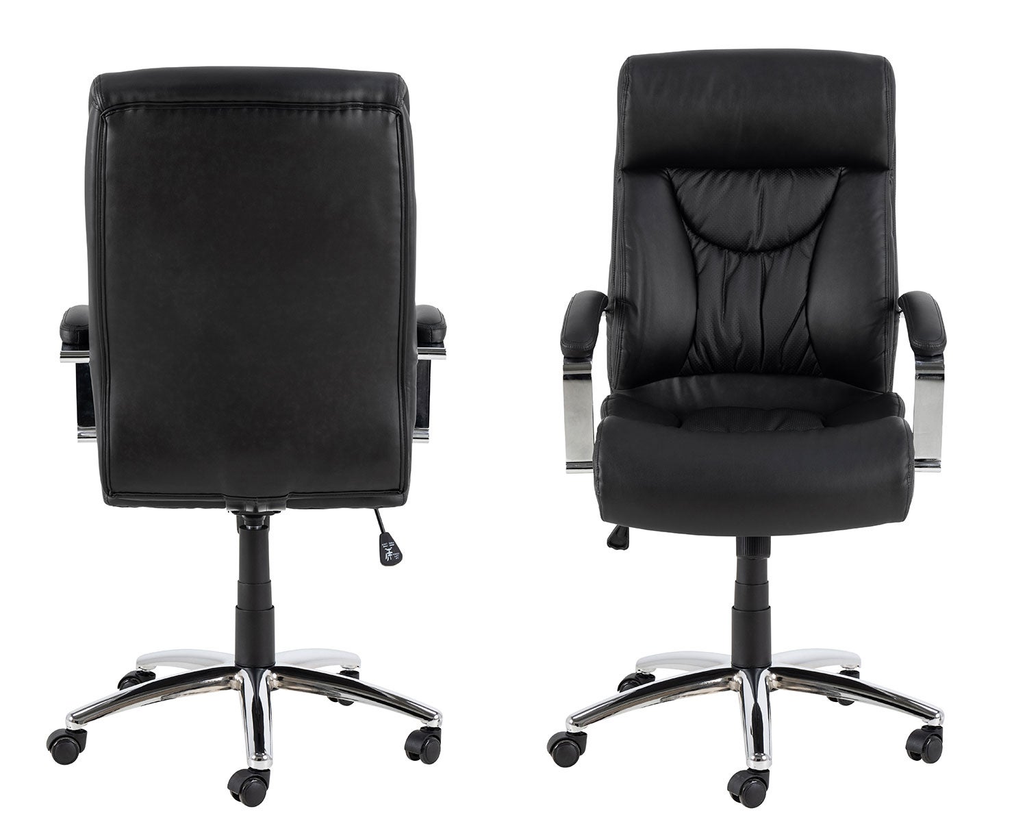 Actona Benson skrivbordsstol framifrån och bakifrån.