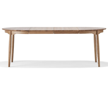 Carl matbord i oljad ek, 115+2 ilägg | StolAB