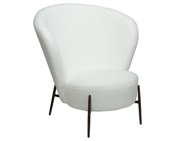 Orbit-Loungefatolj-Snow-RPES-Boucle-Brass