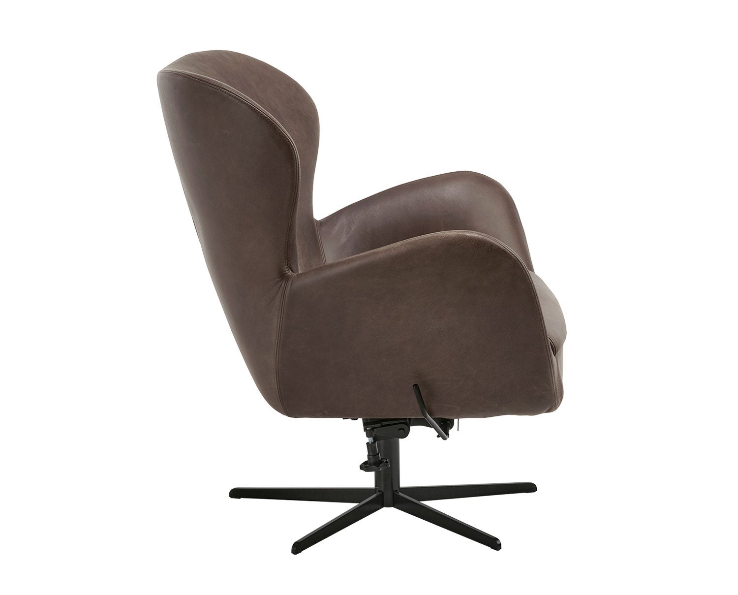 Bell fåtölj från Bröderna Andersson i brunt läder