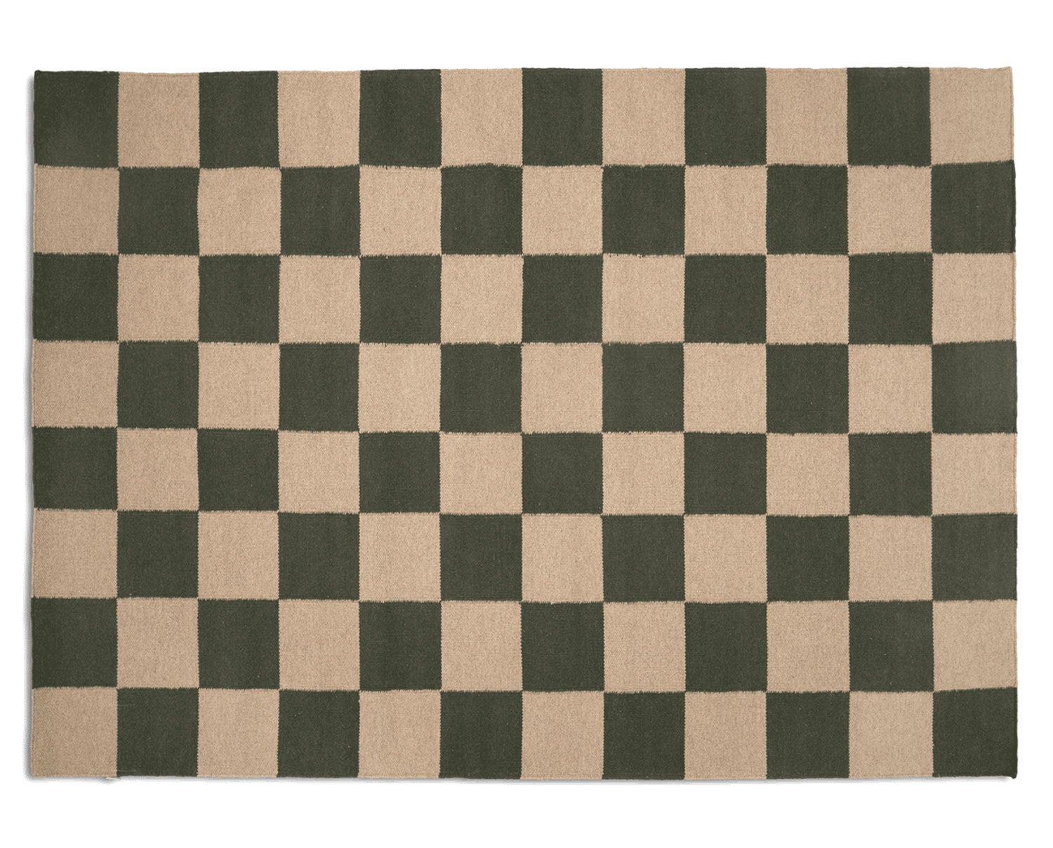 Square Gångmatta i färgen Skogsgrön/Natur