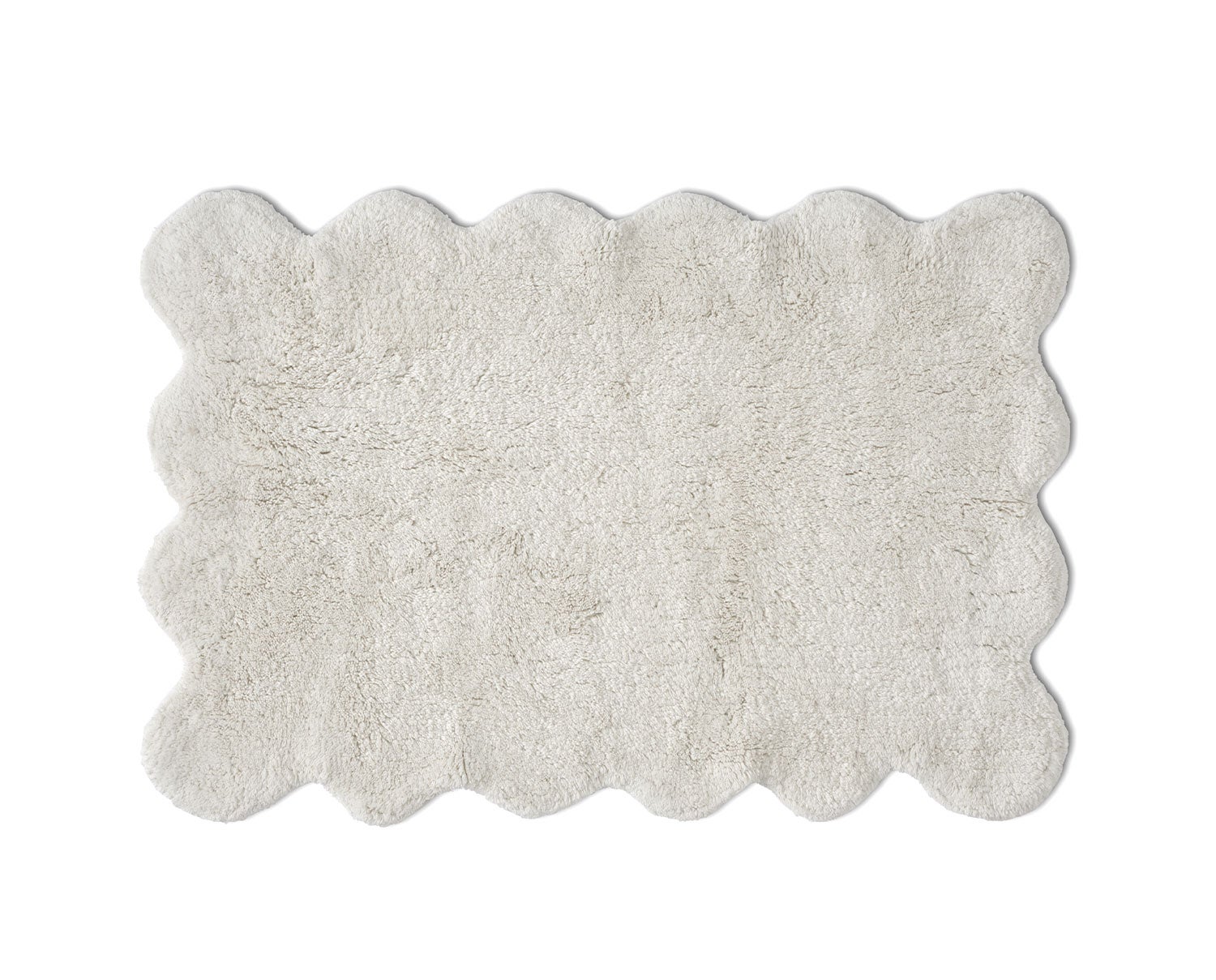 Clam Badrumsmatta i färgen Vit