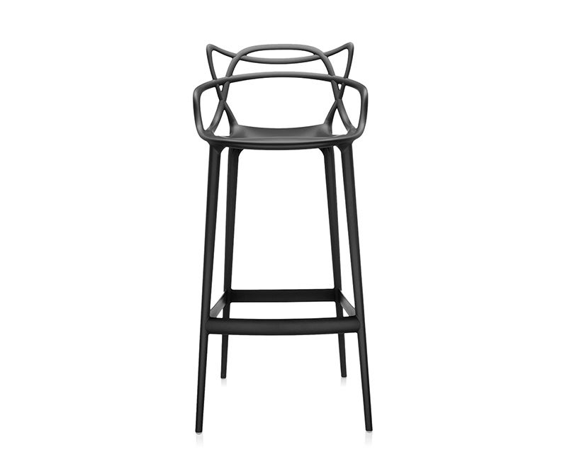 Masters Barstol med sitthöjd 75 centimeter i färgen svart