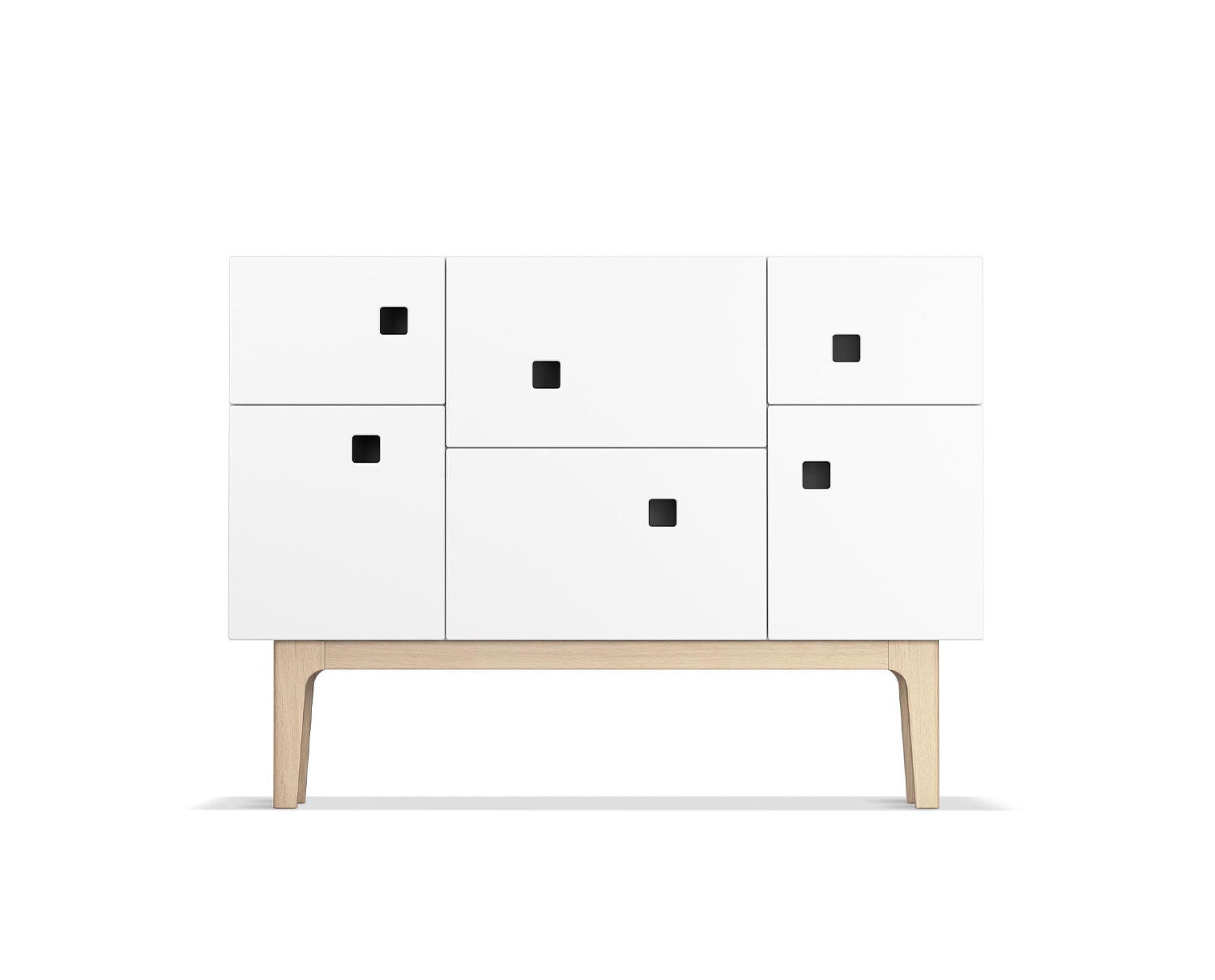 Peep C2 Skåp i färgen Vit med ben i vitpigmenterad ek