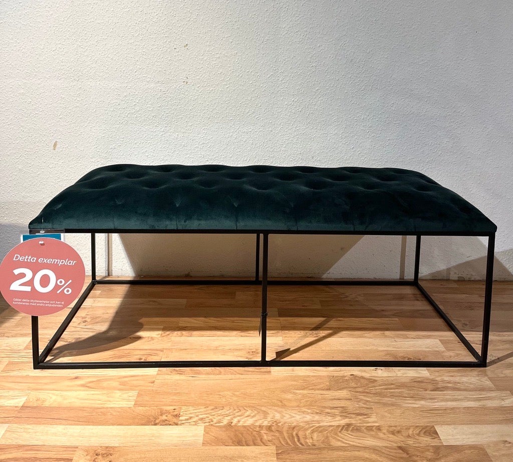 Utställningsrea Daybed | Grön sammet