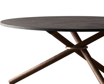 Bertha Soffbord Black Grey