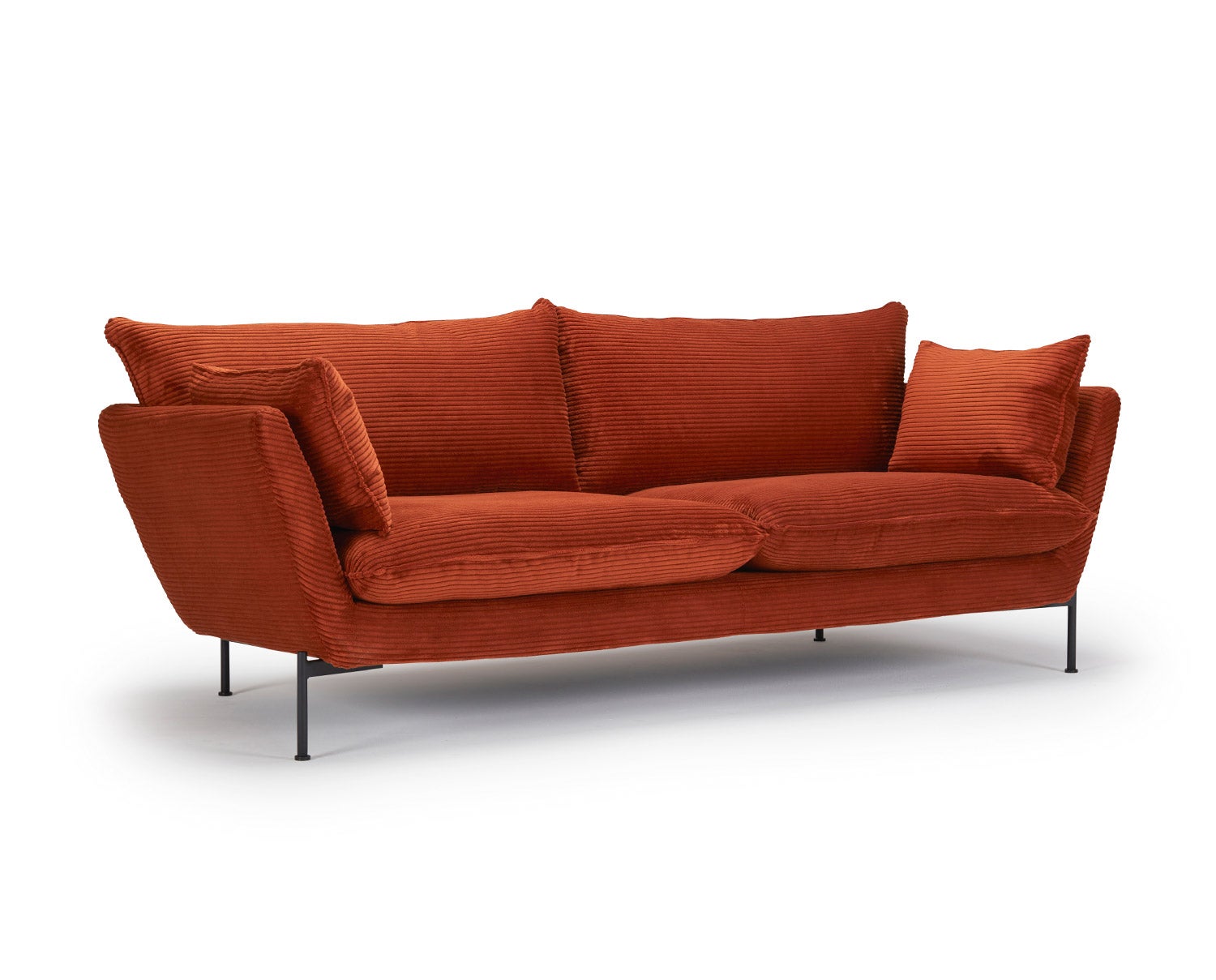 Hasle Lux K261 Soffa i tyget 595 Burnt Orange