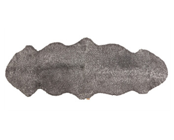 Ella Fårskinn 200x60 Grågrafit