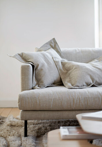 Ravioli, i tyget Caleido Stampato 01 Natur. 