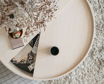 Arc soffbord vitpigmenterad | Woud