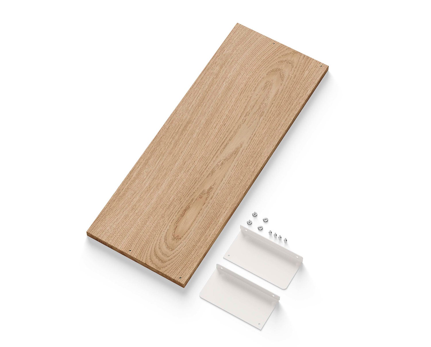 New_Works_Packshots_41945_Standard_Shelf_Kit_White_Oak_Parts